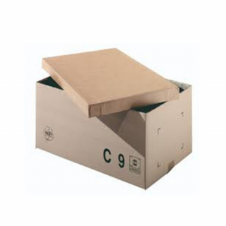 Set 10 Cutii carton cu capac Galia C9 600/400/300h