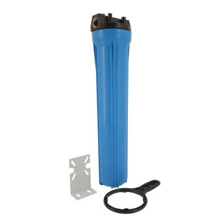 Carcasa slim 20" conexine in/out 1" cu suport prindere si cheie filtru