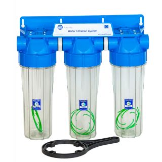 Set 3 carcase filtrare Triplex 10”