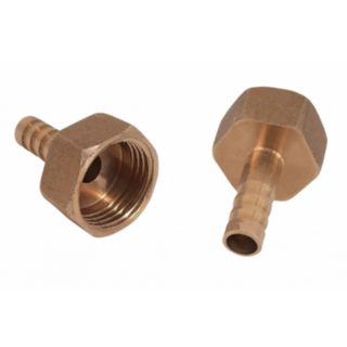 Conector metalic filet interior 1/2" si conectare furtun 8 mm