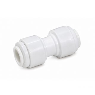 Conector plastic conectare furtun 3/8 ” pe o parte si conectare furtun 3/8 ” pe cealalta parte