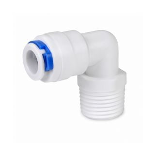 Cot plastic 3/8” conectare furtun si 1/4” filet exterior