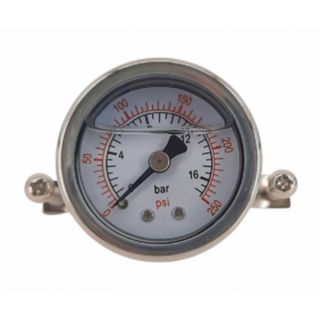 Manometru presiune 1,5" 16 bar pentru Osmoza Inversa