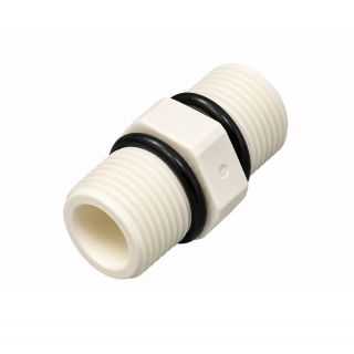 Niplu de plastic 1/2" filet exterior