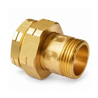 Olandez drept din alama filet interior -filet exterior FE-FI- 1"
