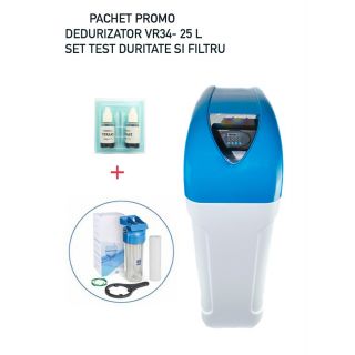 Pachet promo Dedurizator BlueSoft K100/VR34 25 l răşină