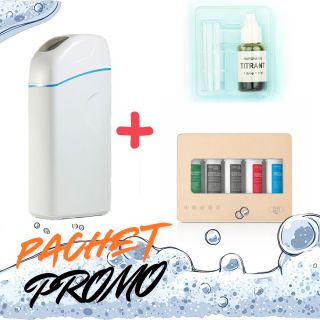 Pachet PROMO dedurizator ELBA 25 litri VR1, test duritate si sistem ultrafiltrare tip Excito B Columbia