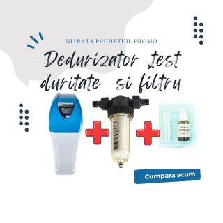 Pachet Dedurizator Promo cu filtru centrifugal