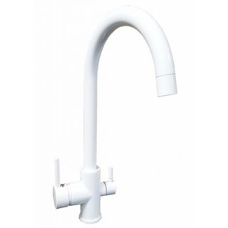 Robinet cu 3 cai alb CLASSIC  201 WH