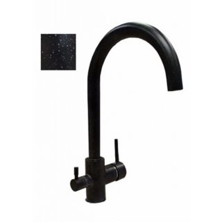 Robinet cu 3 cai Granit Negru CLASSIC 201 BL GR