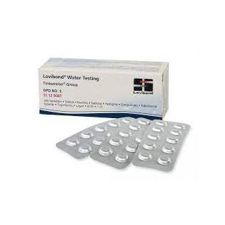 Set 10 pastile DPD3 LOVIBOND pentru determinarea clorului total din apa pentru aparat PHOTOMETRU