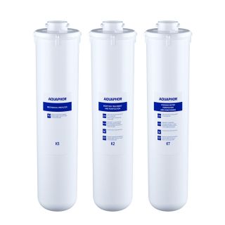Set de 3 cartuse Aquaphor K2,K5,K7 pentru Crystal A